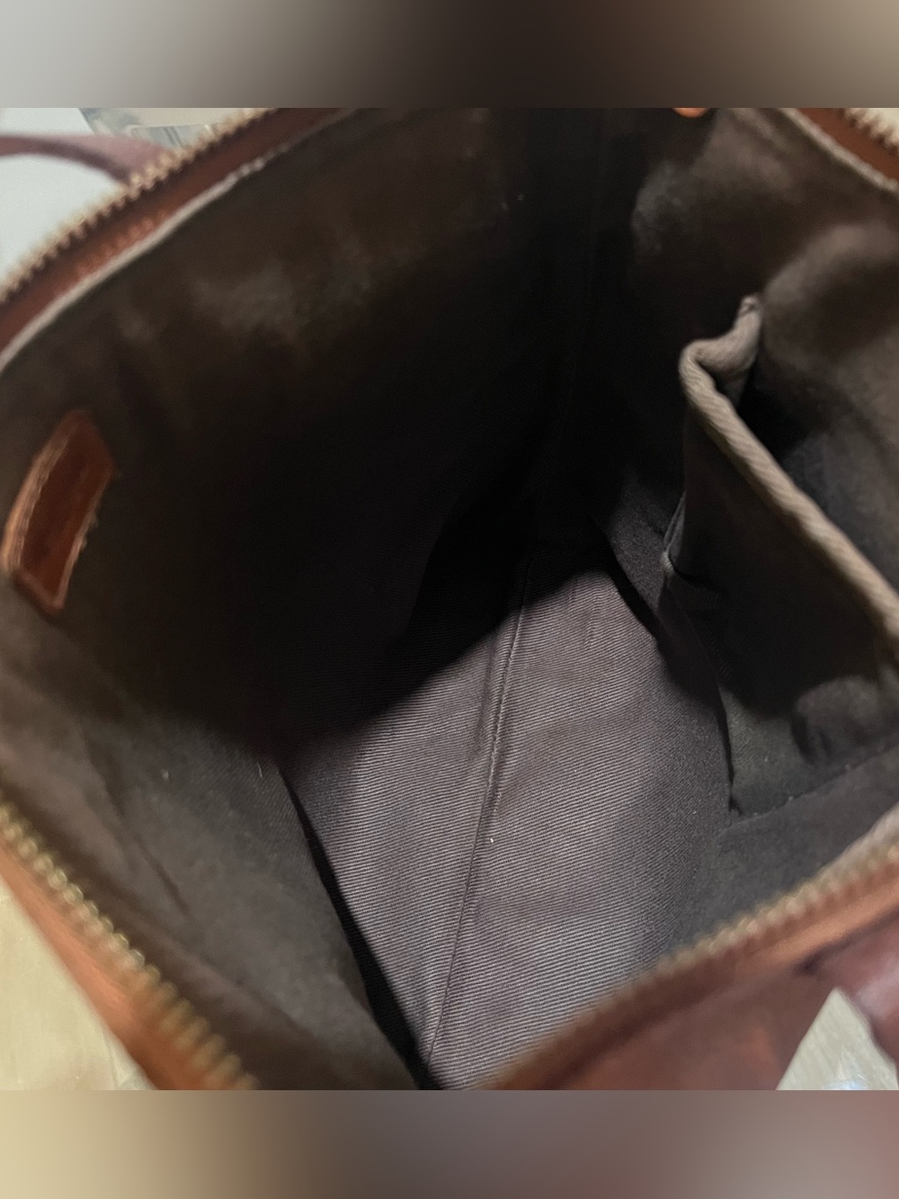 Madewell Ziptop Transport Crossbody Bag Adjustable Detach Strap Pockets Zipper - Picture 4 of 17
